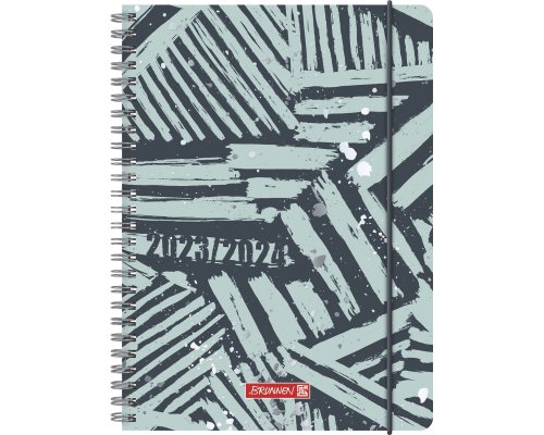 BRUNNEN Schülerkalender - 18-Monats-Kalender 2023/2024 (Juli 23 - Dez 24) - A5 - Razzle