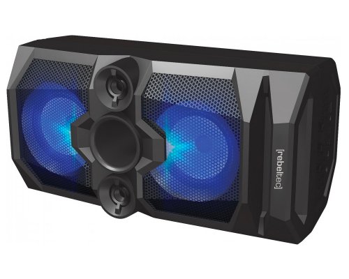 Rebeltec SoundBox 480 black Lautsprecher/ Speaker (8 Stunden Batteriebetrieb), Bluetooth Lautsprecher, Schwarz