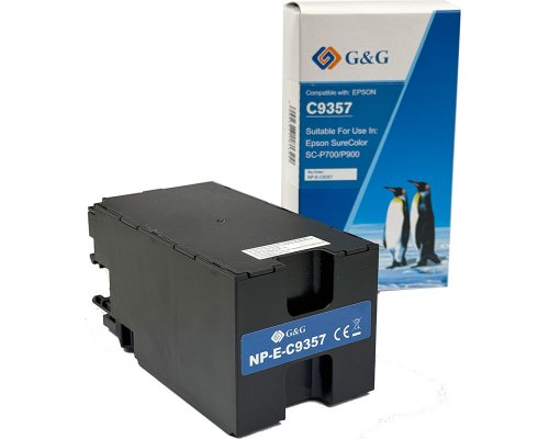 Kompatibel mit Epson C9357 / C12C935711 Resttintenbehälter - Marke: G&G