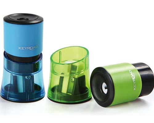 Doppelloch-Spitzerdose/Anspitzer Kunststoff Sand Clock von Keyroad