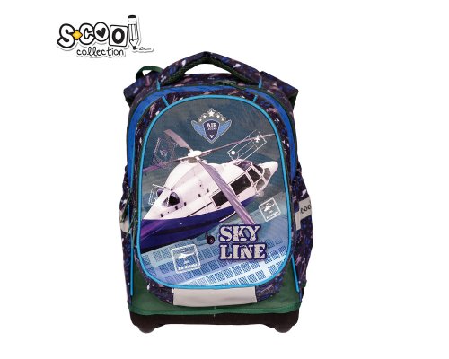S-COOL Schulrucksack Hubschrauber