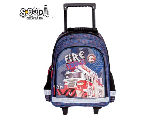 S-COOL Schulrucksack TROLLEY Feuerwehr