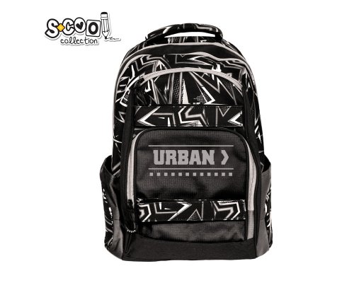 Schulrucksack URBAN-Collection von S-COOL Black Lines