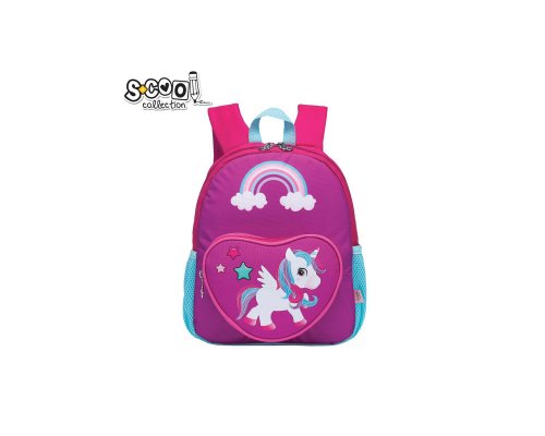 Kleiner Kindergartenrucksack von S-COOL (31 x 24 x 9 cm) - SC2087