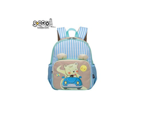 Kleiner Kindergartenrucksack von S-COOL (31 x 24 x 9 cm) - SC2098