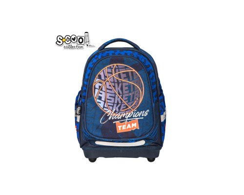 S-COOL Schulrucksack BASKETBALL