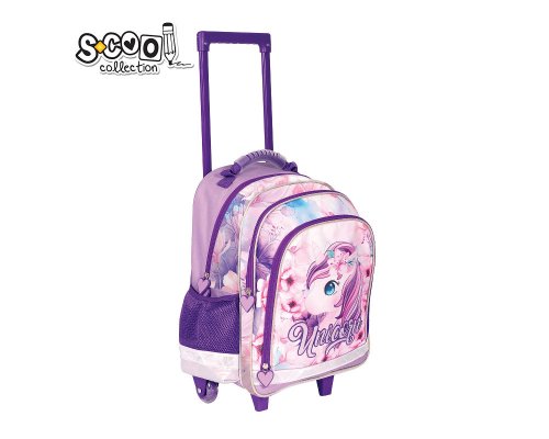 S-COOL Schulrucksack TROLLEY Unicorn