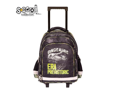 S-COOL Schulrucksack TROLLEY DINO