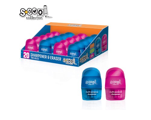 S-COOL Radiergummi und Anspitzer