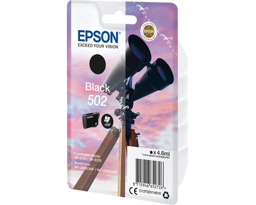 Epson 502 Original-Druckerpatrone Schwarz jetzt kaufen