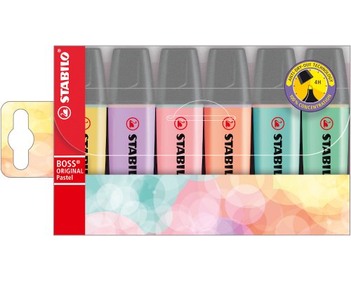 STABILO BOSS pastel 6er Etui 70/6-2