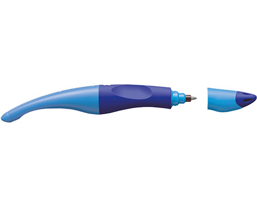 Ergonomischer Tintenroller STABILO® EASYoriginal dunkelblau/hellblau für Linkshänder