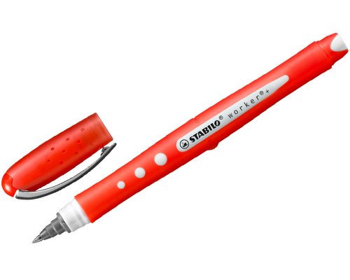 STABILO worker Colorful Tintenroller rot, 0,5 mm