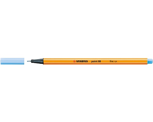 STABILO Point 88 Fineliner 0,4 mm Strichstärke - eisblau - 88/11
