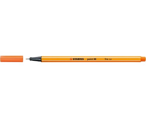 STABILO Point 88 Fineliner 0,4 mm Strichstärke - Gelbrot - 88/30
