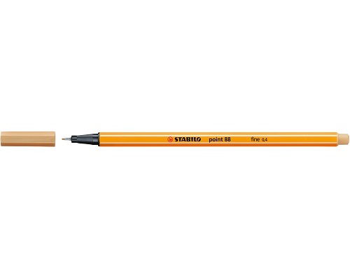 STABILO Point 88 Fineliner 0,4 mm Strichstärke - ocker hell - 88/88