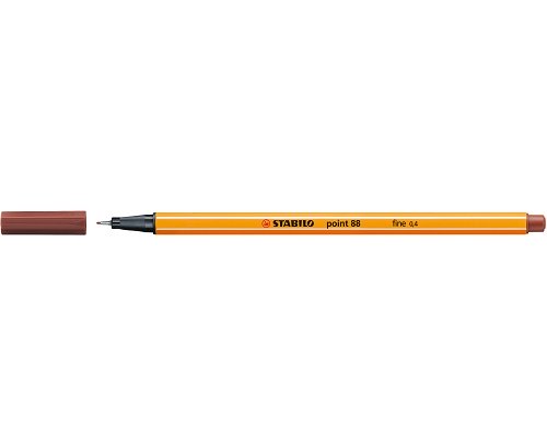 STABILO Point 88 Fineliner 0,4 mm Strichstärke - siena - 88/75