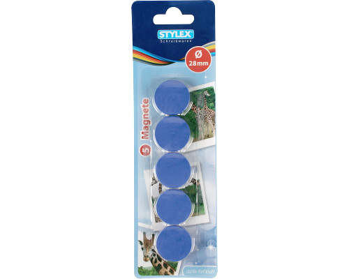 5 Stylex Magnete 28mm rund