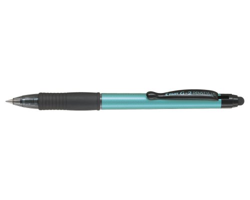 PILOT Gelschreiber G2-Penstylus 0.7 - Touch-Pen - hellblau - Schreibfarbe: schwarz