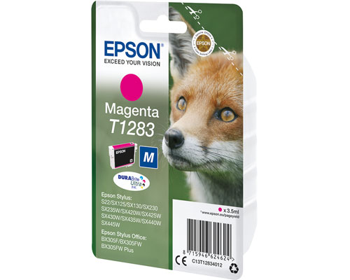 Epson T1283 Fuchs Tinte jetzt kaufen  (165 Seiten) Magenta