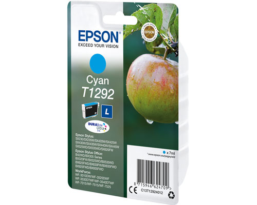 Epson T1292 Apfel Tinte Cyan jetzt kaufen