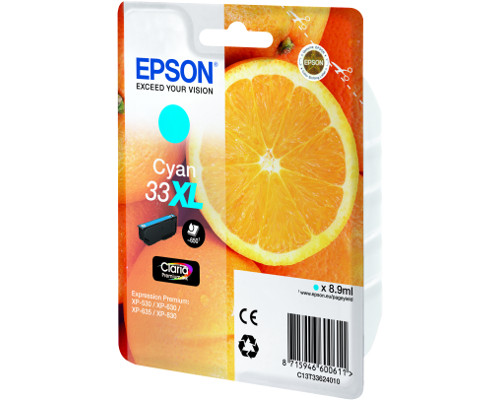 Epson 33XL Cyan (T3362 - Epson Orangen Tinten) jetzt kaufen