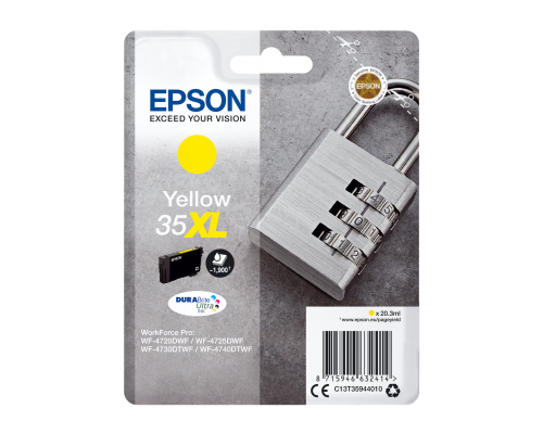 Epson 35XL/ T3594 Originalpatrone Gelb jetzt kaufen