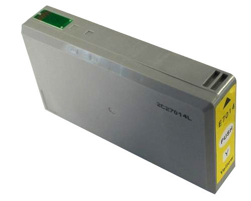 Kompatibel mit Epson T7014/ C13T70144010 XXL-Druckerpatrone Gelb [modell] von TONERDUMPING