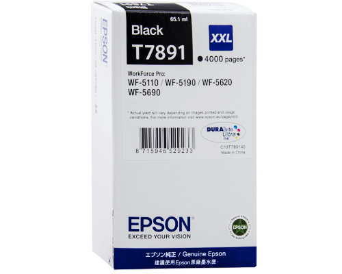 EPSON T7891 XXL Druckerpatrone Schwarz jetzt kaufen