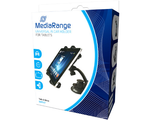 MediaRange Kfz-Halterung für Tablets/ iPad mit Saugnapf