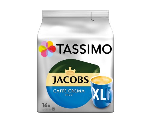 TASSIMO Jacobs XL Mild Caffé Crema - 16 Kaffeekapseln