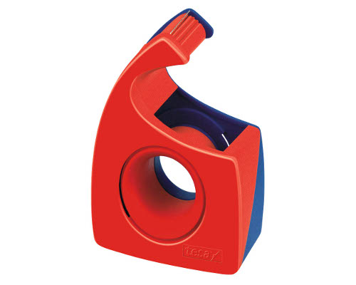 Tesa Handabroller rot-blau 19mmx10m Easy Cut