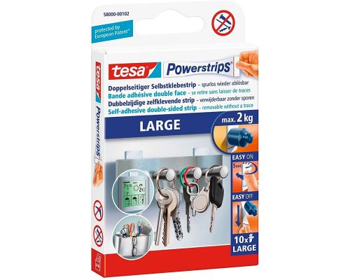 tesa Powerstrips Large, wieder ablösbar