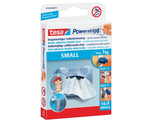 tesa Powerstrips Small, wieder ablösbar