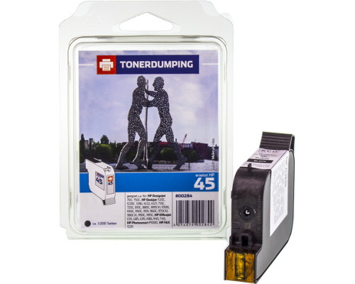 Kompatibel mit HP 45A / 51645AE Druckerpatrone Schwarz jetzt kaufen von TONERDUMPING