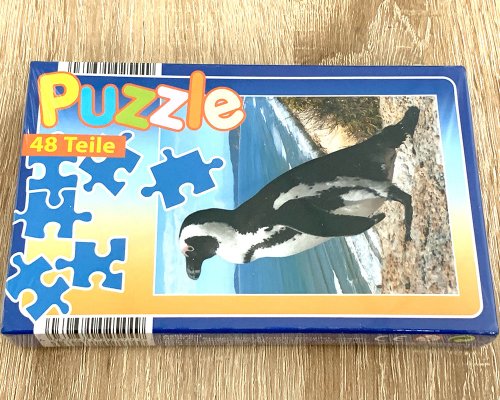 Puzzle mit Tiermotiven (48 Teile, 21 x 28cm) ab 5 Jahren