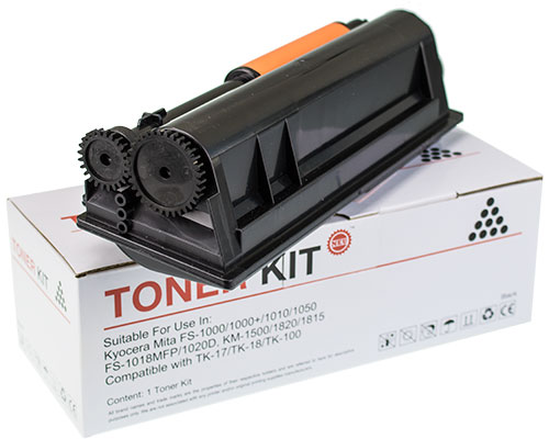 Kompatibel mit Kyocera TK-17, TK-18, TK-100 Toner jetzt kaufen Marke: TONERDUMPING