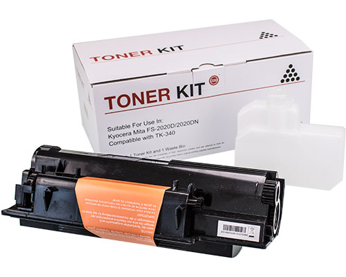 Kompatibel mit Kyocera TK-340 Toner Schwarz [modell] von TONERDUMPING