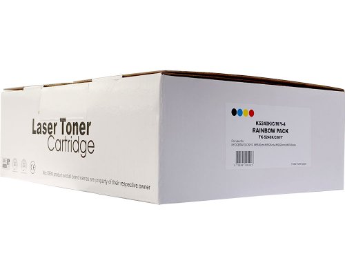 Kompatibel mit Kyocera TK-5240K, TK-5240C, TK-5240M, TK-5240Y Toner -Kombipack- jetzt kaufen je 1x Schwarz, Cyan, Magenta, Gelb von TONERDUMPING