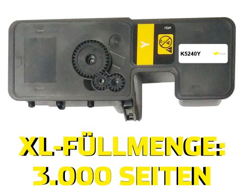 Kompatibel mit Kyocera TK-5240Y/ 1T02R7ANL0 Toner Gelb jetzt kaufen von TONERDUMPING