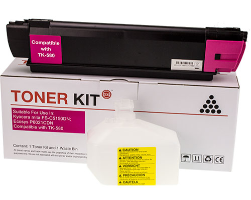 Kompatibel mit Kyocera TK-580M/ 1T02KTBNL0 Toner Magenta jetzt kaufen von TONERDUMPING