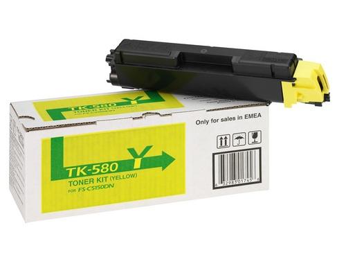 Kyocera-Originaltoner TK-580Y jetzt kaufen (2.800 Seiten) Gelb