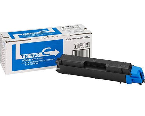 Original Kyocera-Toner TK-590C Cyan (5.000 Seiten) jetzt kaufen