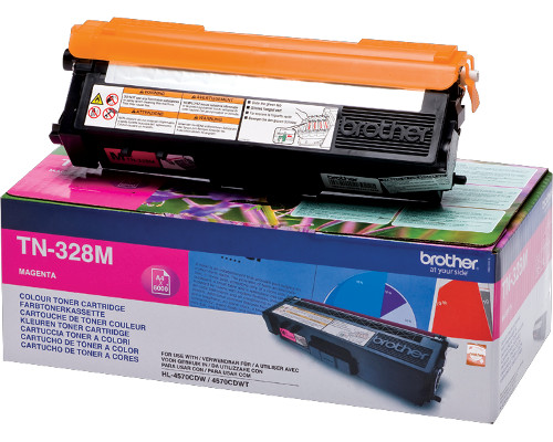 Brother TN-328M Original-Toner [modell] (6.000 Seiten) Magenta