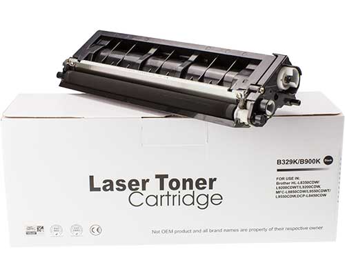 Kompatibel mit Brother TN-329BK / TN-900BK Toner Schwarz jetzt kaufen von TONERDUMPING