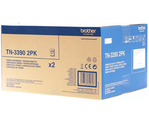 Brother TN-3390 Toner-Doppelpack