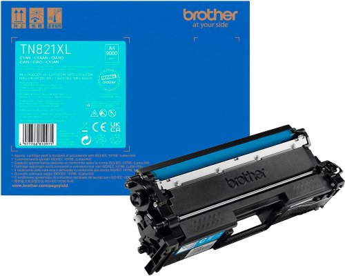 Brother Original-Toner TN821XLC jetzt kaufen (9.000 Seiten) cyan