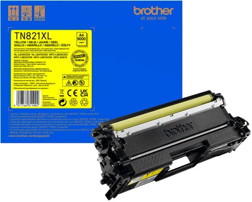 Brother Original-Toner TN821XXLY jetzt kaufen (12.000 Seiten) gelb