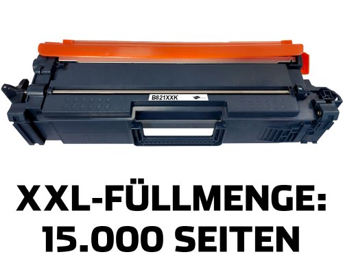 Kompatibel mit Brother TN821XXLBK Toner jetzt kaufen (15.000 Seiten) schwarz