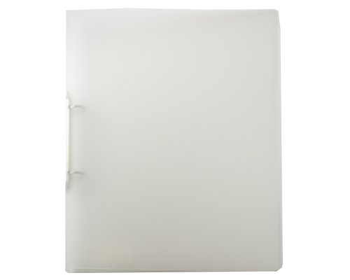 Ringbuch A4 transparent, aus Kunststoff (PP)